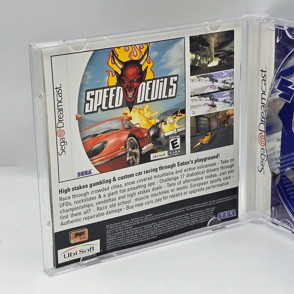 Suzuki Alstare Extreme Racing‎ Sega Dreamcast Video Game Ubi Soft T-17703N